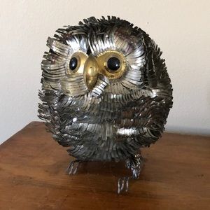 Vintage Metal Owl